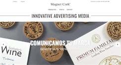Desktop Screenshot of magnetcork.com